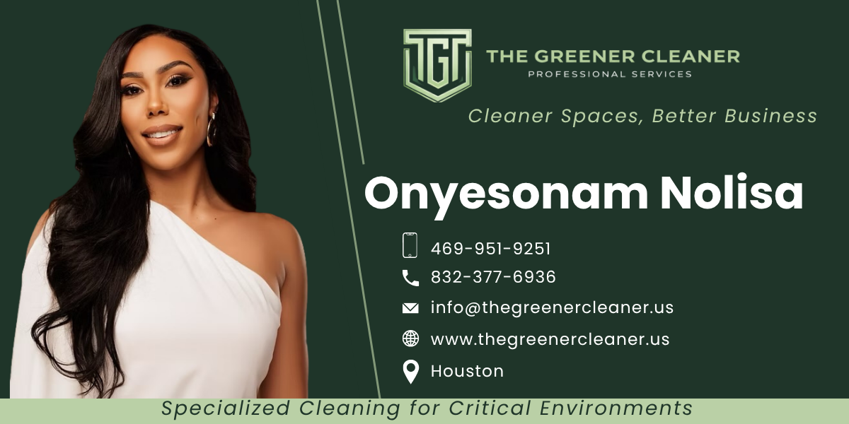 CEO — The Greener Cleaner